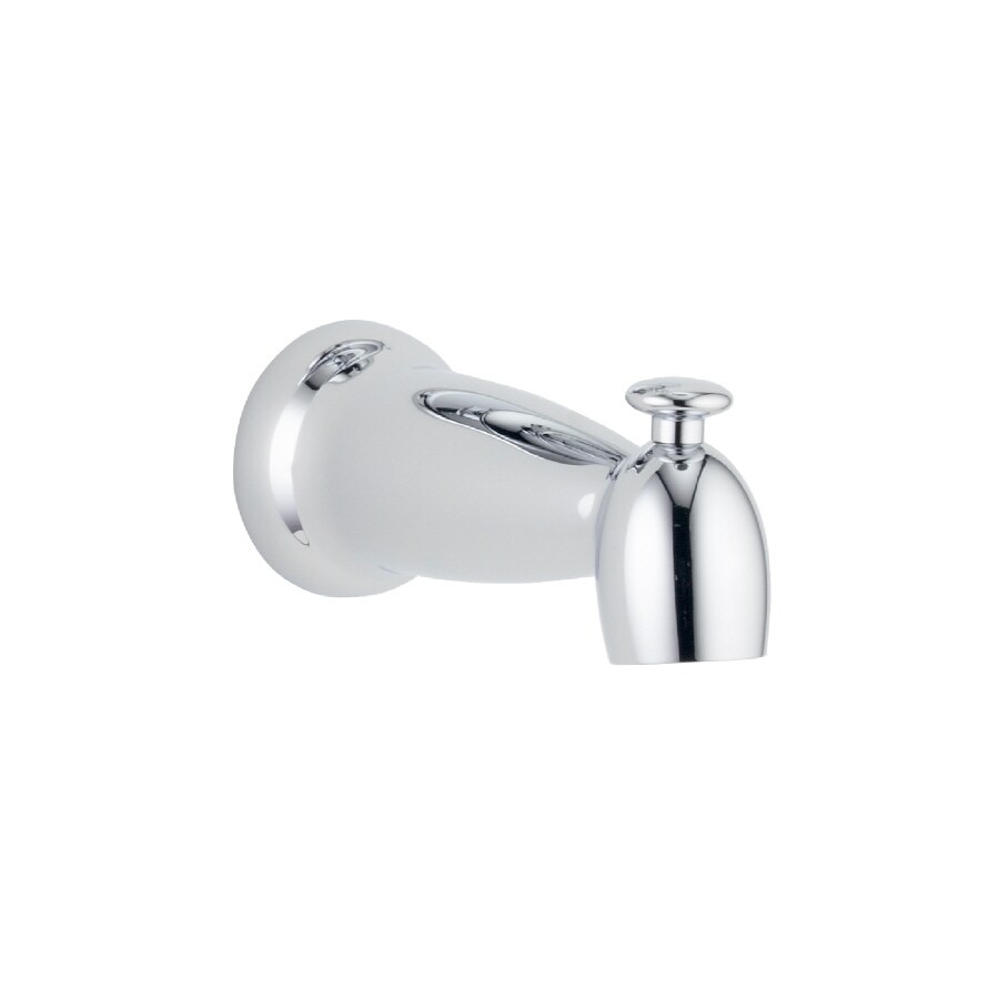 Delta Chrome Tub Spout With Diverter In The Bathtub Spouts Department   034449491648 