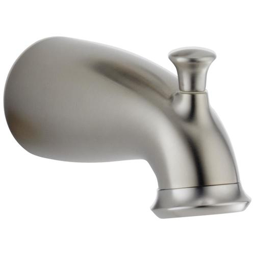 Delta Polished Brass Bathtub Spout With Diverter In The Bathtub Spouts