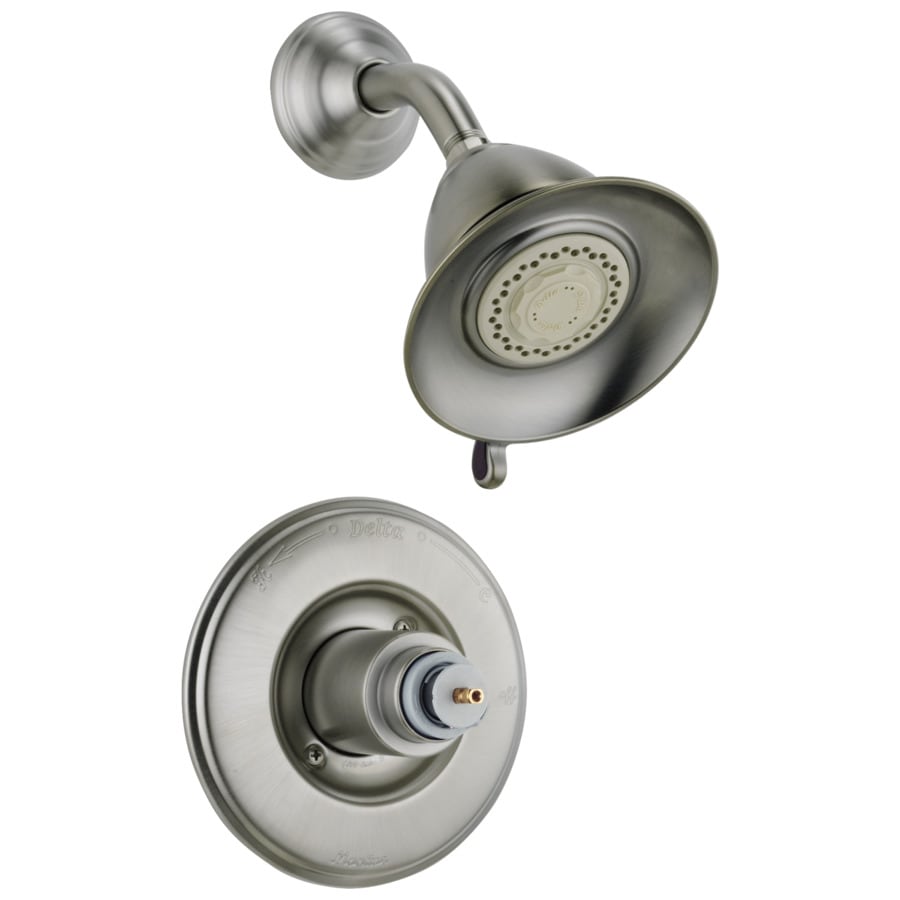 Delta Victorian Stainless 1 Handle Shower Faucet At Lowes Com   034449519663 