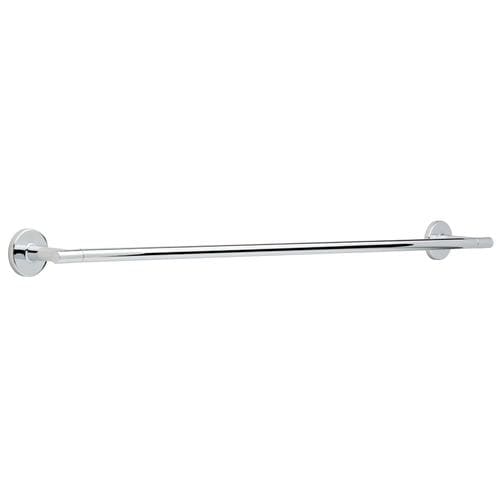 Delta Trinsic 30 In Polished Chrome Wall Mount Single Towel Bar In The Towel Bars Department At Lowes Com