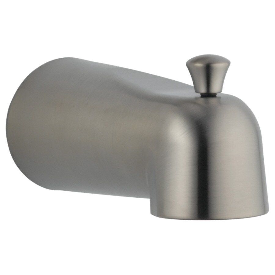 Delta Steel Stainless Tub Spout With Diverter At Lowes Com