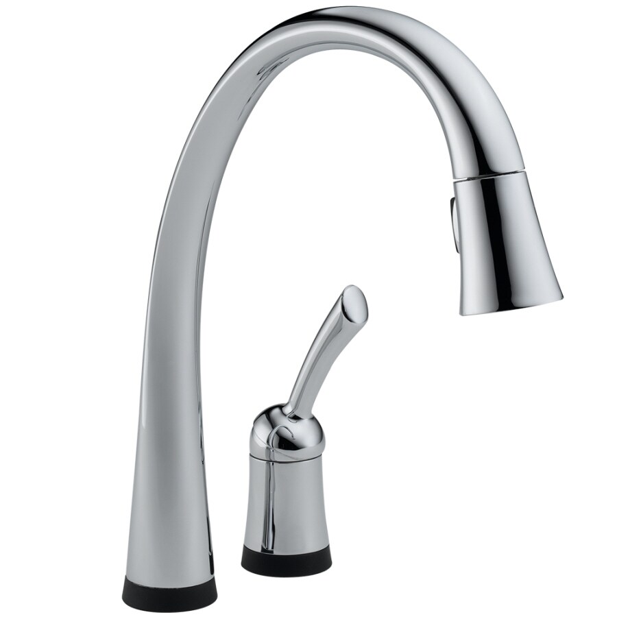 Delta Pilar Touch2o Chrome 1 Handle Pull Down Touch Kitchen Faucet