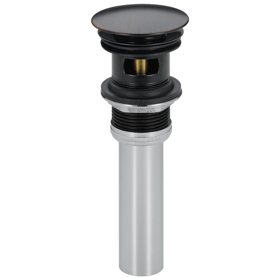 Shop Delta Universal Fit Bronze Pop Up Drain Stopper At Lowes