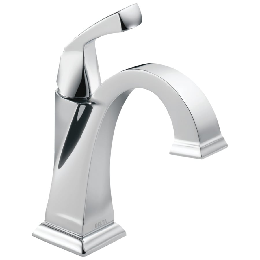 Shop Delta Dryden Chrome 1-Handle Single Hole/4-in ...