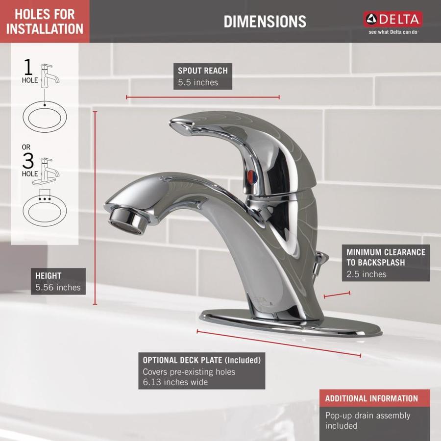 Delta 583LF-WF Lavatory-Faucets - View #3