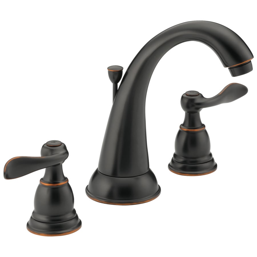 Delta Windemere With Metal Drain Oil Rubbed Bronze 2 Handle