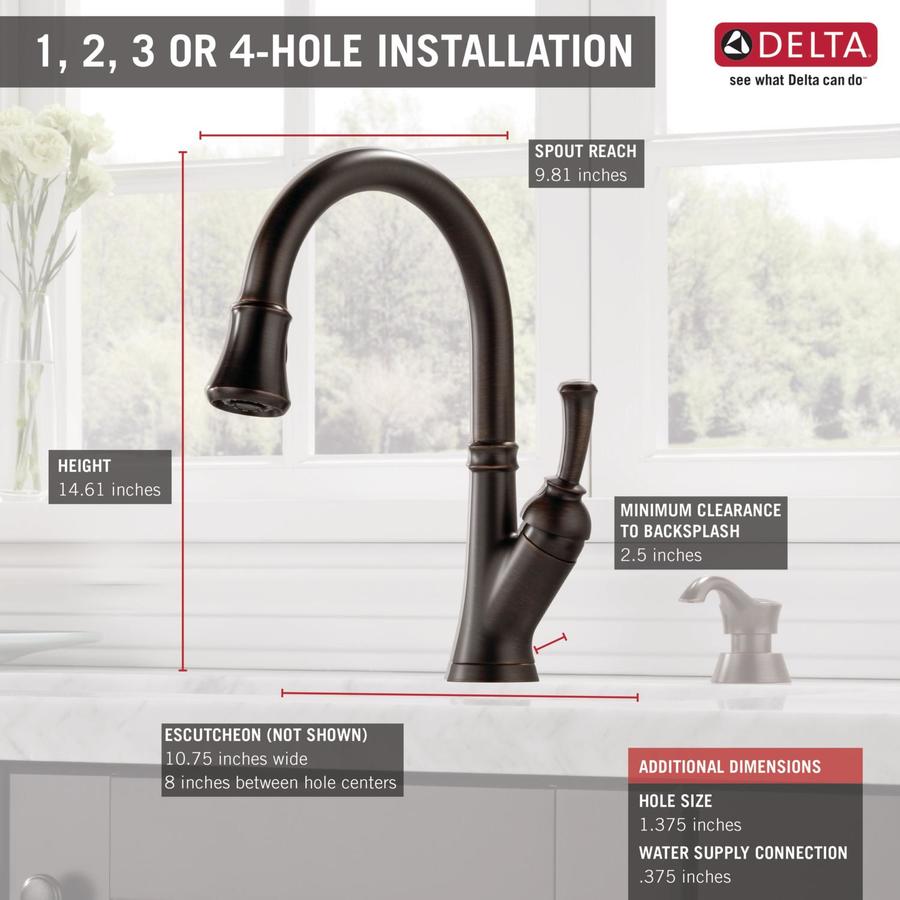 Delta 19949-RBSD-DST Kitchen-Faucets - View #11