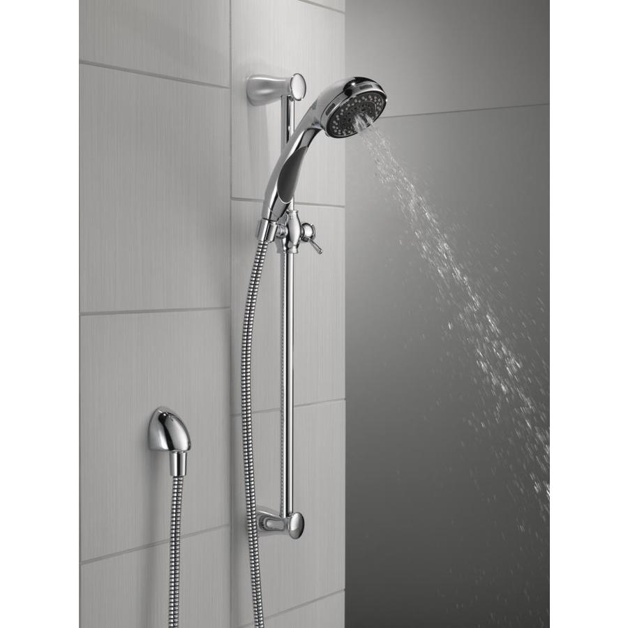 Delta Chrome 1-Spray Handheld Shower 2.5-GPM (9.5-LPM) in the Shower ...