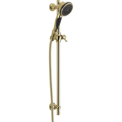 Delta Polished Brass 3Spray Handheld Shower 1.75GPM (6.6LPM) in the
