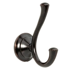 Towel Hooks At Lowes Delta Linden 2 Hook Venetian Bronze Towel