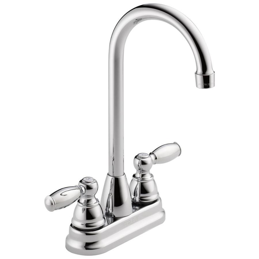 Peerless P290LF Chrome 2-Handle Bar and Prep Faucet