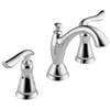 Shop Delta Linden Chrome 2-Handle Widespread WaterSense Bathroom Faucet ...