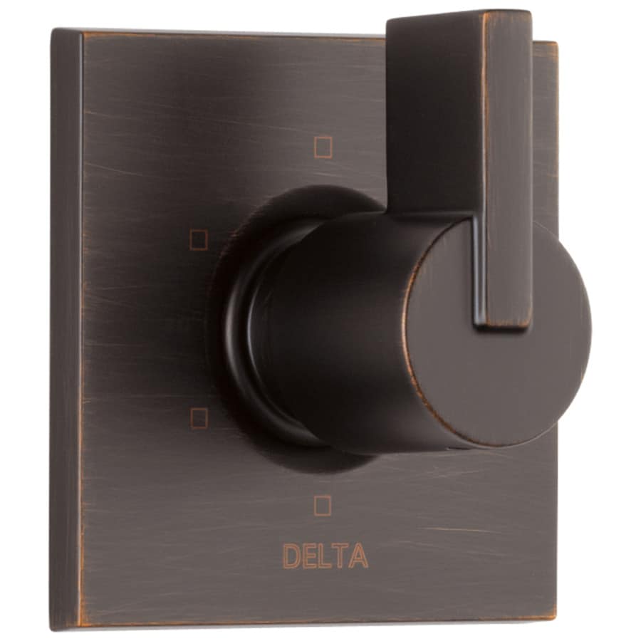 Delta 0.5-in Venetian Bronze Bathtub/Shower Diverter in the Bathroom ...