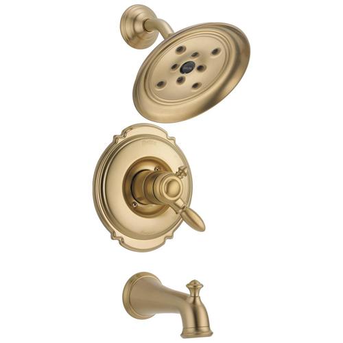 Delta Victorian Champagne Bronze 1Handle Bathtub and Shower Faucet in
