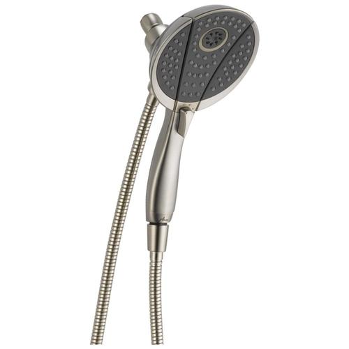 Delta In2ition Stainless 4-Spray Dual Shower Head 2.5-GPM (9.5-LPM) in the Shower Heads department at Lowes.com Delta In2ition... 