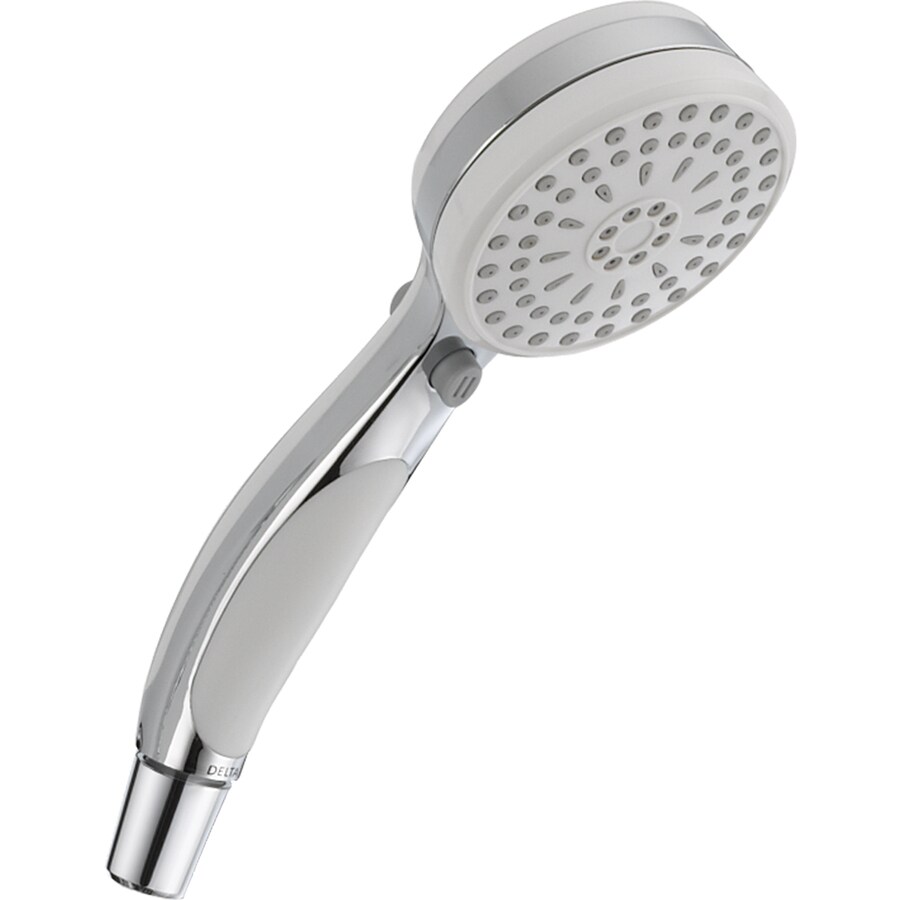 Delta White/Chrome 9-Spray Shower Head at Lowes.com