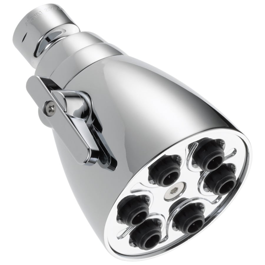 Delta Chrome 1-Spray Shower Head at Lowes.com