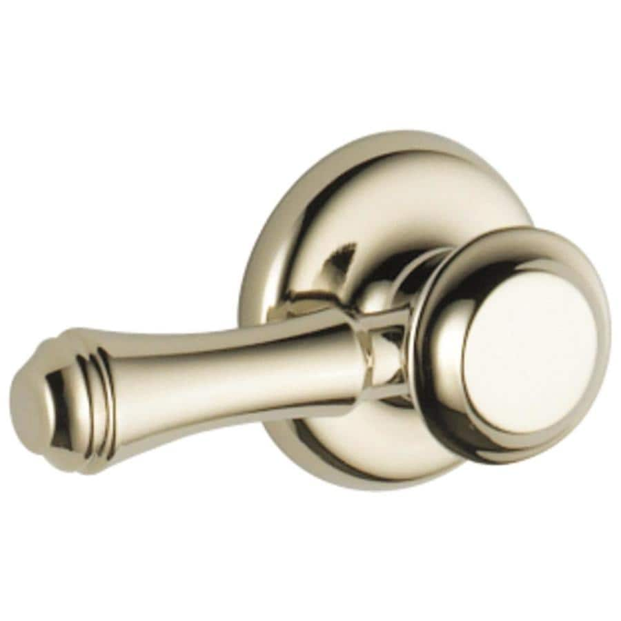 Delta Cassidy 6in Polished Nickel Toilet Handle at