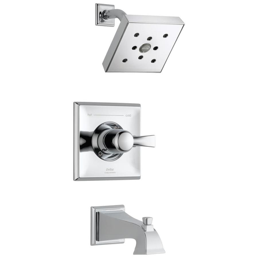 Shop Delta Dryden Chrome 1Handle WaterSense Bathtub and Shower Faucet