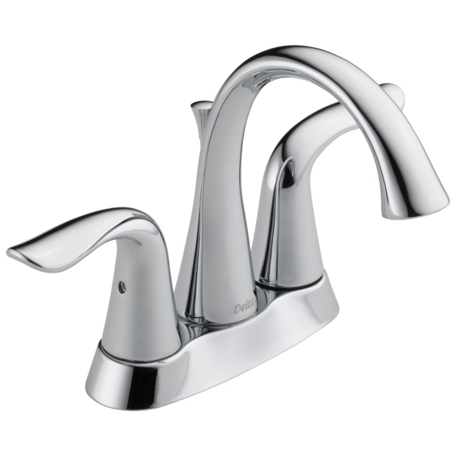 Shop Delta Lahara Chrome 2 Handle 4 In Centerset WaterSense