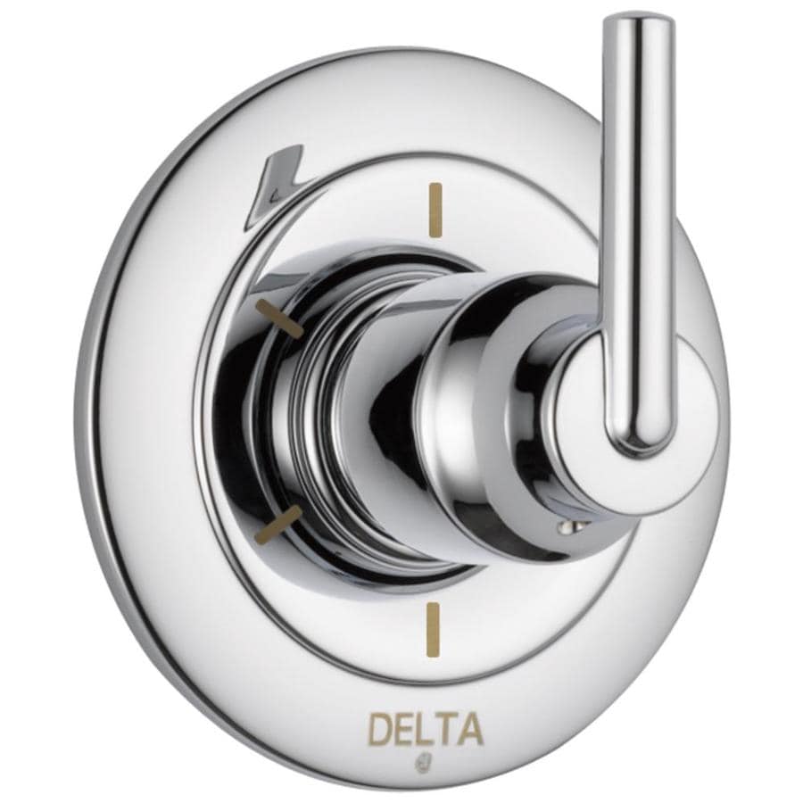 Delta Trinsic Chrome 1 Handle Bathtub And Shower Faucet At Lowes Com   034449686679 