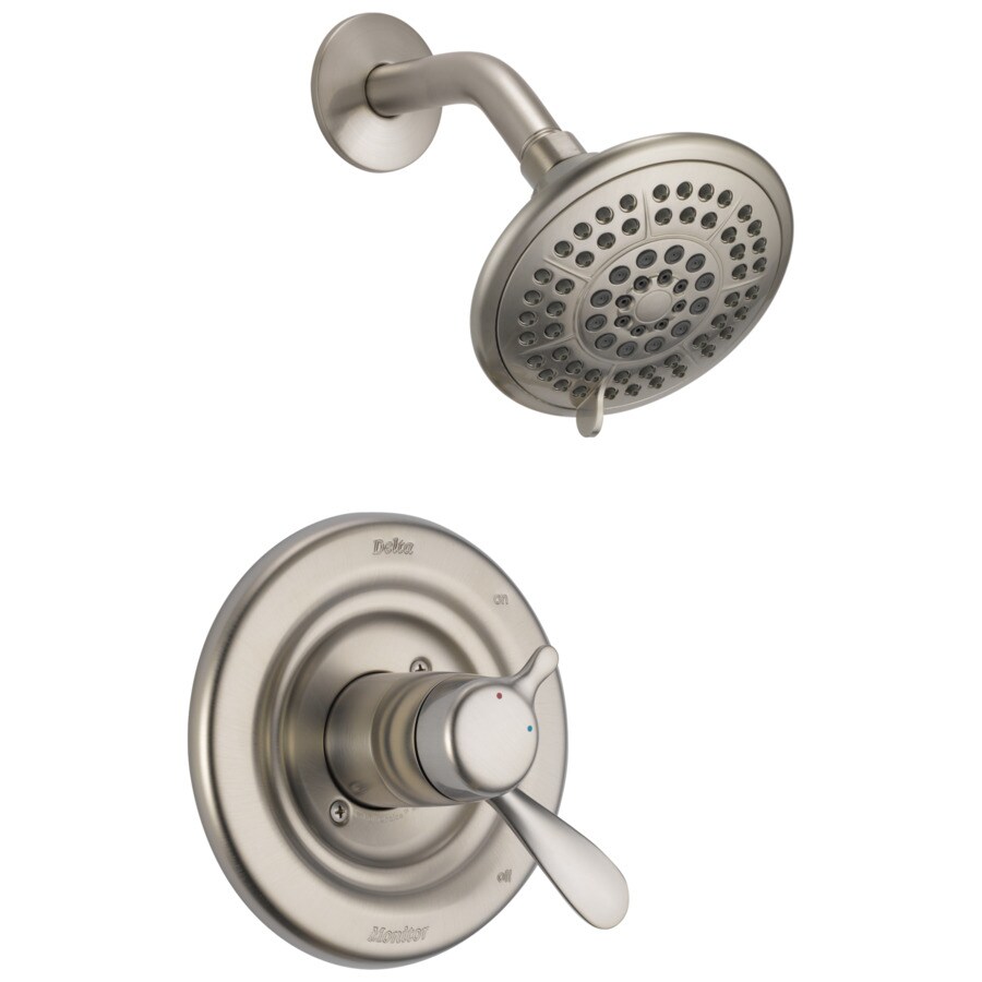 Delta Stainless 1 Handle Shower Faucet At Lowes Com