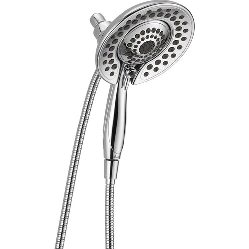 Delta Lahara Chrome Dual Shower Head in the Shower Heads department at