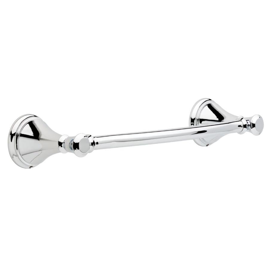 Delta Cassidy Chrome Single Towel Bar 12in; Actual 14.5in