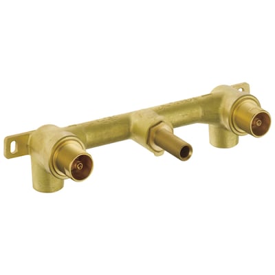 Delta 3 4 In Id Pex Brass Wall Mount Valve At Lowes Com