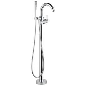 UPC 034449713467 product image for Delta Contemporary Chrome 1-Handle Fixed Freestanding Bathtub Faucet | upcitemdb.com