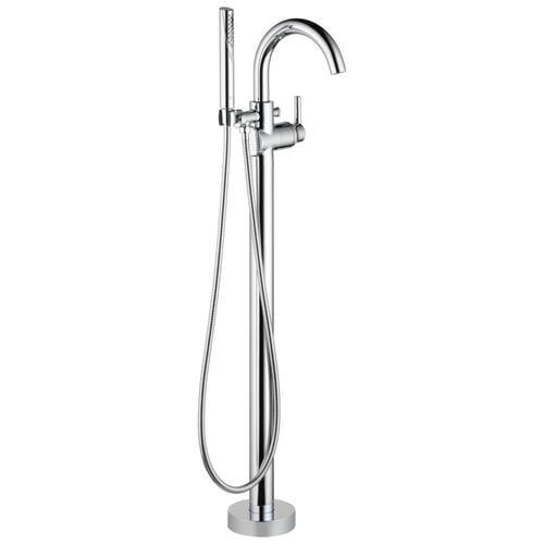 Delta Contemporary Chrome 1 Handle Residential Freestanding