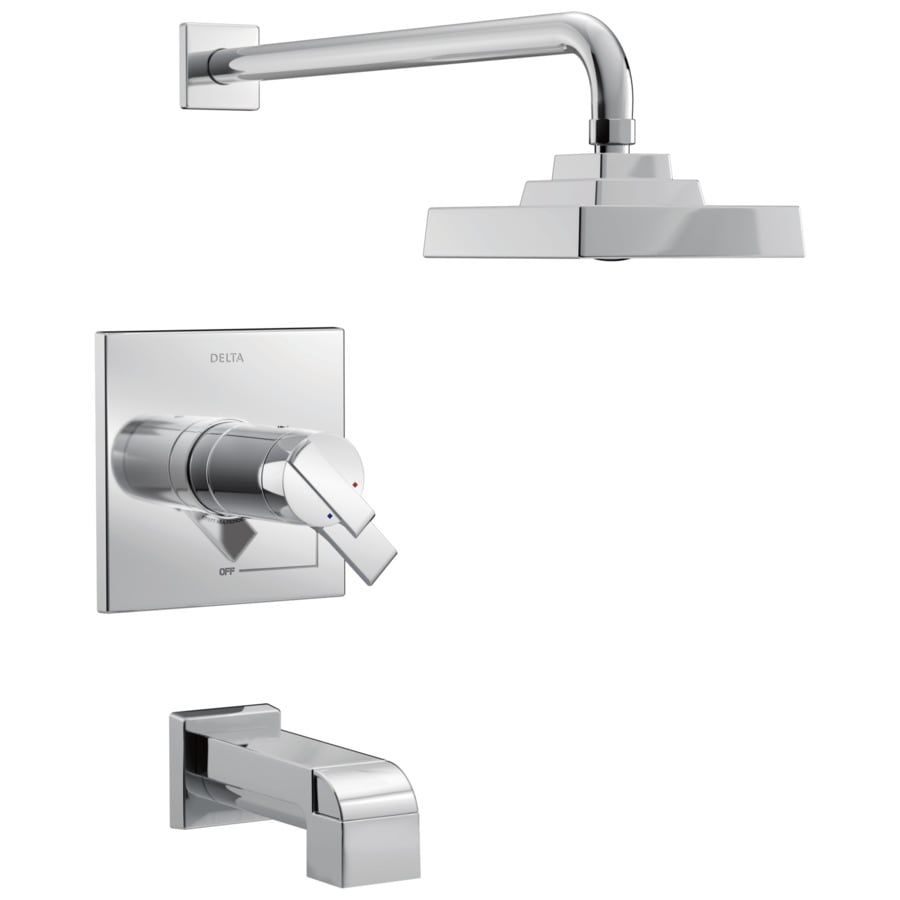 Delta Ara Chrome 1Handle Bathtub and Shower Faucet at