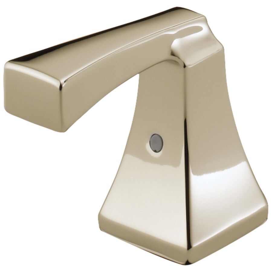 Delta 2Pack Polished Nickel Lever Bathroom Sink Faucet Handle at