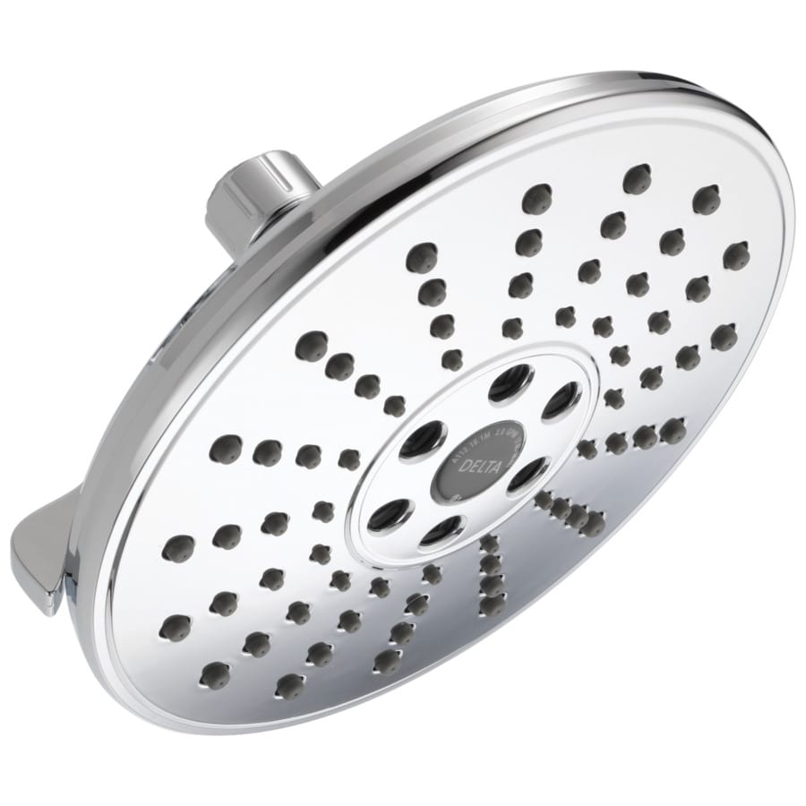 Delta Chrome 3-spray Rain Shower Head At Lowes.com