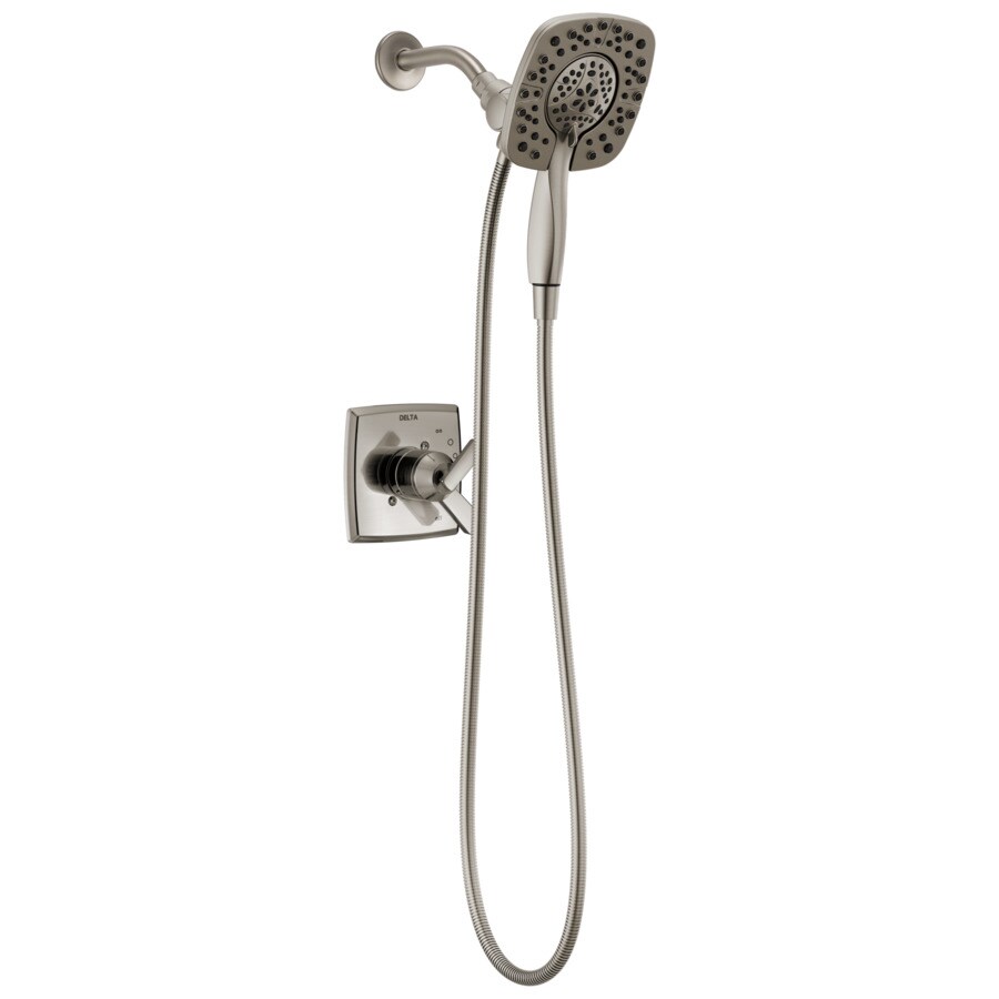 Delta Ashlyn Stainless 1 Handle Shower Faucet At Lowes Com