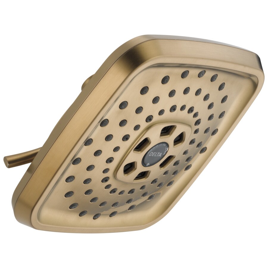 Delta Champagne Bronze 3Spray Rain Shower Head at