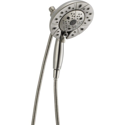 Delta Satin Nickel Dual Shower Head 2GPM (7.6LPM) in the Shower Heads