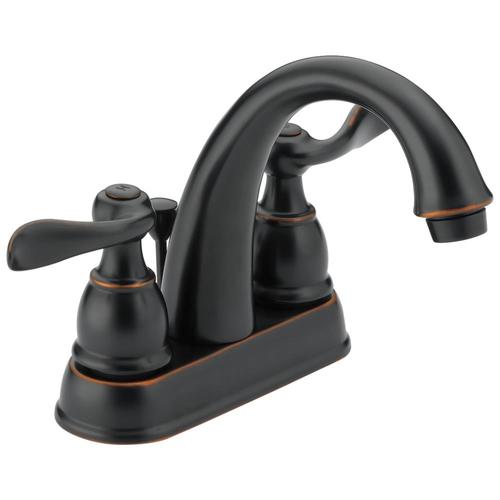 Delta Windemere Oil Rubbed Bronze 2-handle 4-in Centerset ...