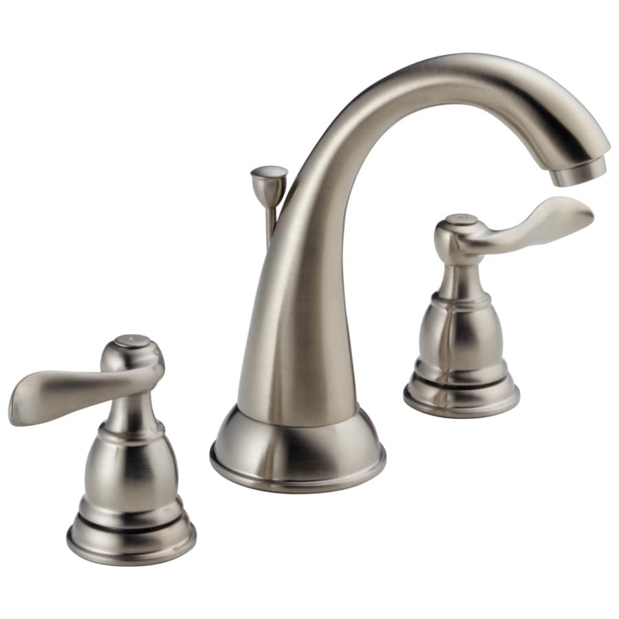 Delta Windemere Brushed Nickel 2Handle Widespread