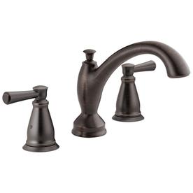 UPC 034449819817 product image for Delta Linden Venetian Bronze 2-Handle Deck Mount Bathtub Faucet | upcitemdb.com