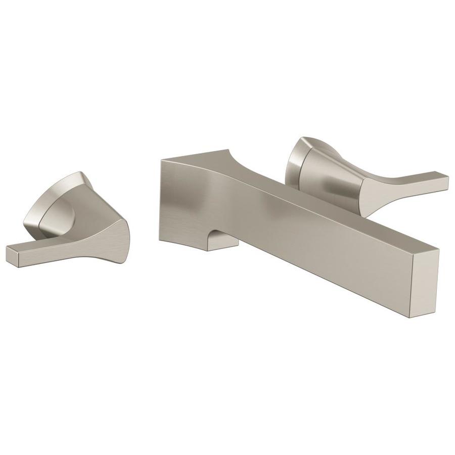 Delta Zura Stainless 2Handle Widespread WaterSense Bathroom Sink