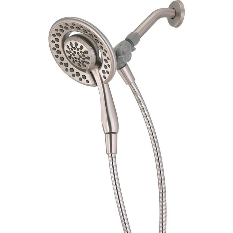 Delta Satin Nickel-Spray Shower Head at Lowes.com