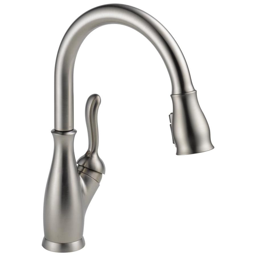 Delta Leland SpotShield Stainless 1-Handle Pull-Down ...