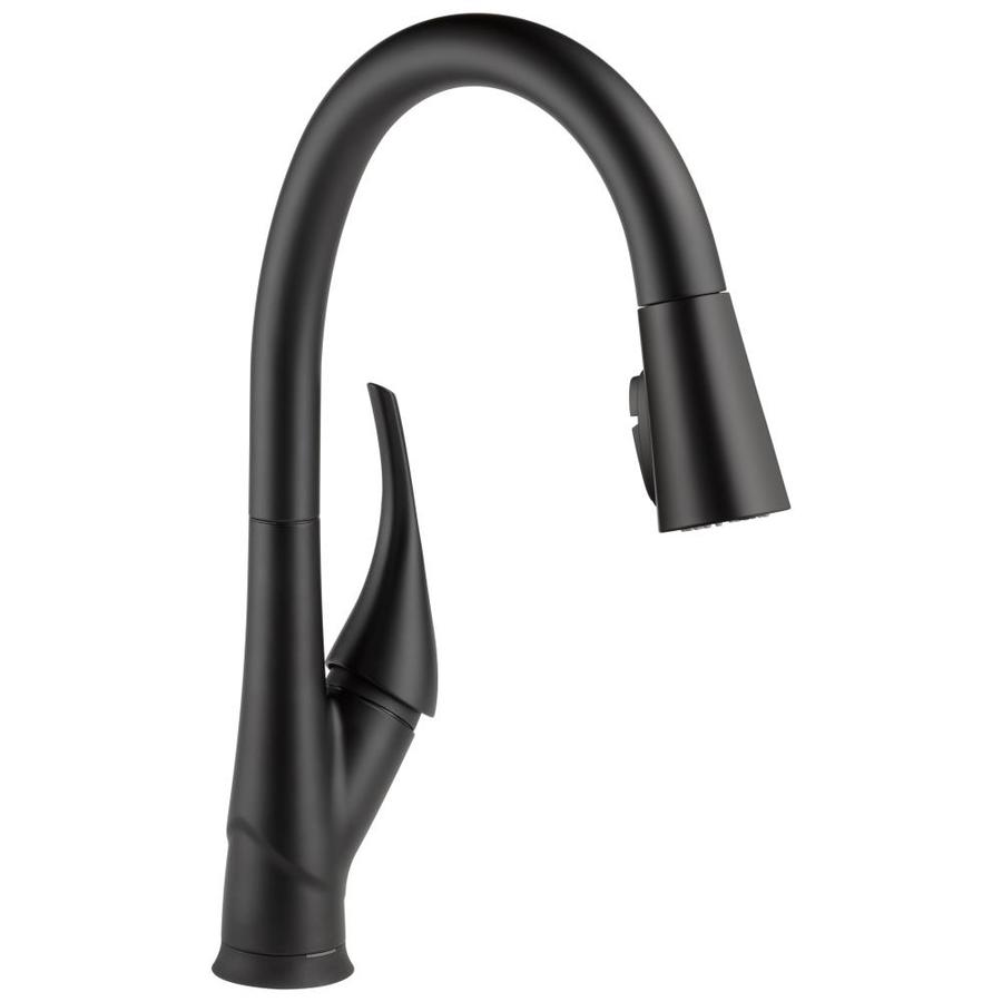 Delta Esque with Touch2O Technology Matte Black 1-handle ...