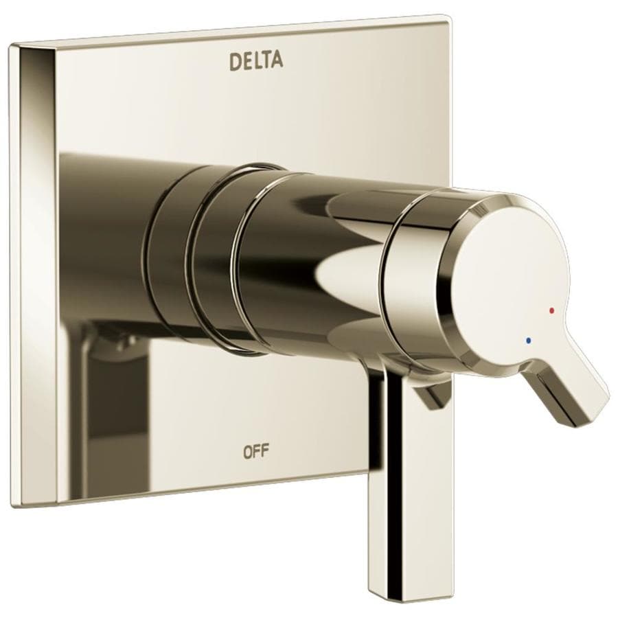 Delta Pivotal Polished Nickel 1 Handle Shower Faucet At