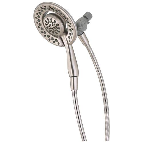 Delta Spotshield Brushed Nickel 4-Spray Dual Shower Head ...