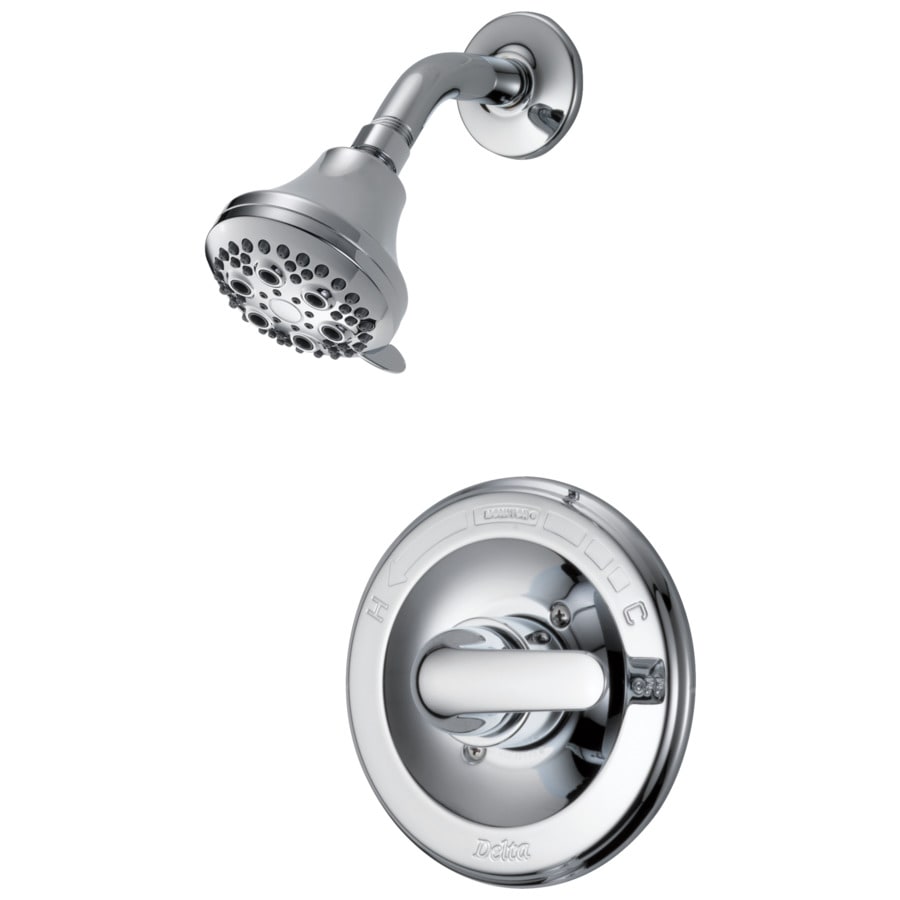 Delta Classic Chrome 1Handle Shower Faucet with Valve at