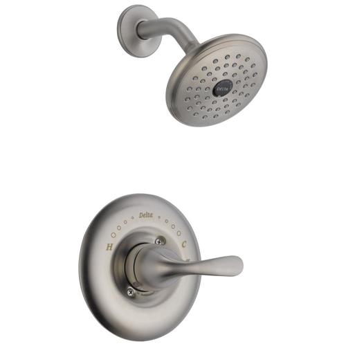 Delta Classic Stainless 1 Handle Shower Faucet With Valve At Lowes Com