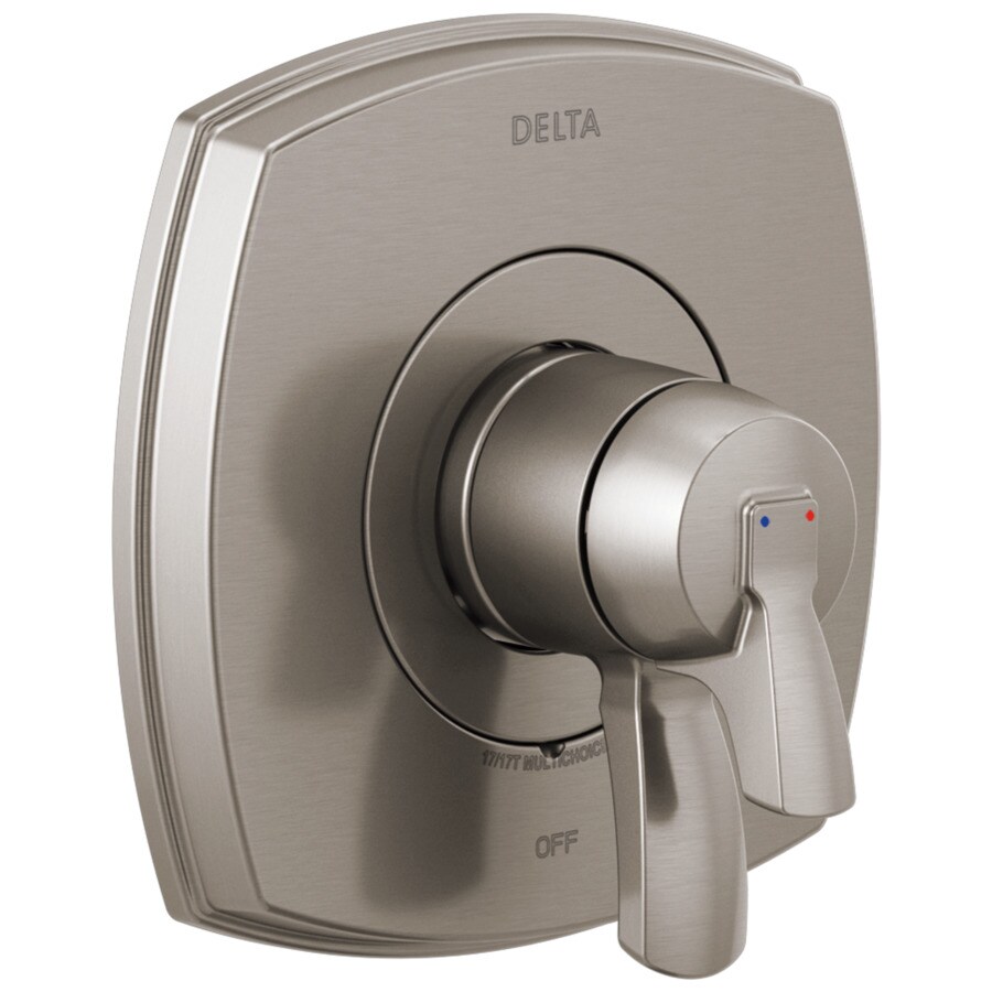 Delta Stryke Stainless 1handle Bathtub and Shower Faucet at