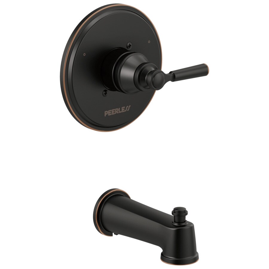 Peerless Westchester Oil Rubbed Bronze 1Handle Bathtub and Shower